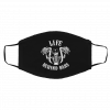 Lif-e Be-h-in-d Ba-rs M-ot-or-c-yc-le Bi-ke-r Face Mask