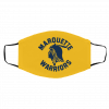 Mar-qu-et-te W-arr-io-rs Face Mask