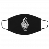 Od-in T-h-or V-ik-in-g Tri-b-al No-r-se W-olf V-al-knu-t Face Mask