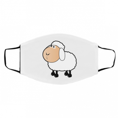 F-a-rm An-im-al S-h-e-ep Face Mask