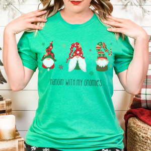 Christmas Sweatshirt, Gnome Shirt, Gnome Christmas Shirt, Christmas Shirts for Women/Men, Cute Christmas Shirt