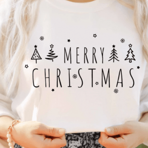 Merry Christmas Svg png Cute Christmas Shirt Christmas Gift Idea Winter Holiday Christmas line art design cricut files sublimation Dxf