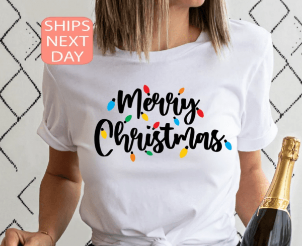 Merry Christmas Shirt, Christmas Lights Shirt, Christmas Lights T-Shirt, Christmas Shirt, Merry Christmas Shirt, Christmas Gift