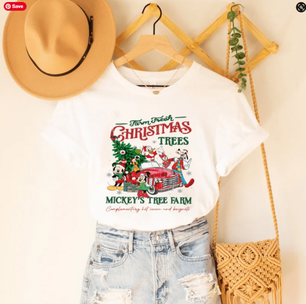 Mickey's Tree Farm Shirt, Retro Disney Farm Fresh Shirt, Mickey's Tree Farm, Mickey & Friends Christmas Shirt, Retro Disney Tree Farm Shirt