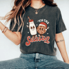Retro Christmas Comfort Colors Shirt, Tis The Season Santa Shirt, Vintage Santa Christmas Shirt, Retro Holiday Shirt, Ugly Sweater Shirt
