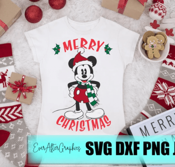 Disney Christmas svg, Mickey Christmas svg, Merry Christmas svg, Christmas Mickey svg, Disney Christmas shirt, Mickey Christmas iron on