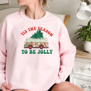 Season To Be Jolly | cute Christmas shirt for women, Christmas crewneck, graphic christmas tee, Santa shirt for women, xmas sweater
