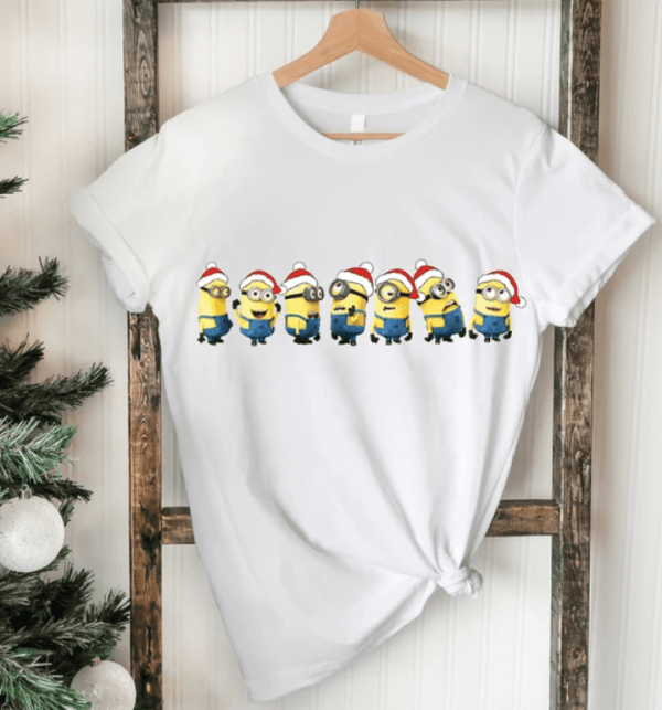 Minions Christmas Shirt, Minions Santa Shirt, Minions Family Shirt, Funny Christmas Shirt, Family Christmas Shirt, Minions Lover Tee, Epcot