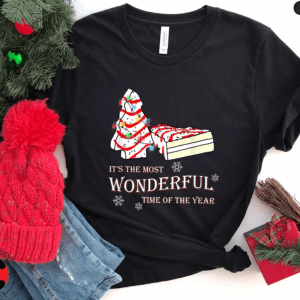 Little Debbie Christmas Shirt, It's The Most Wonderful Time Of The Year T-Shirt,Tree little Debbie Xtmas Cake Tee,Holiday Shirt,Winter Shirt