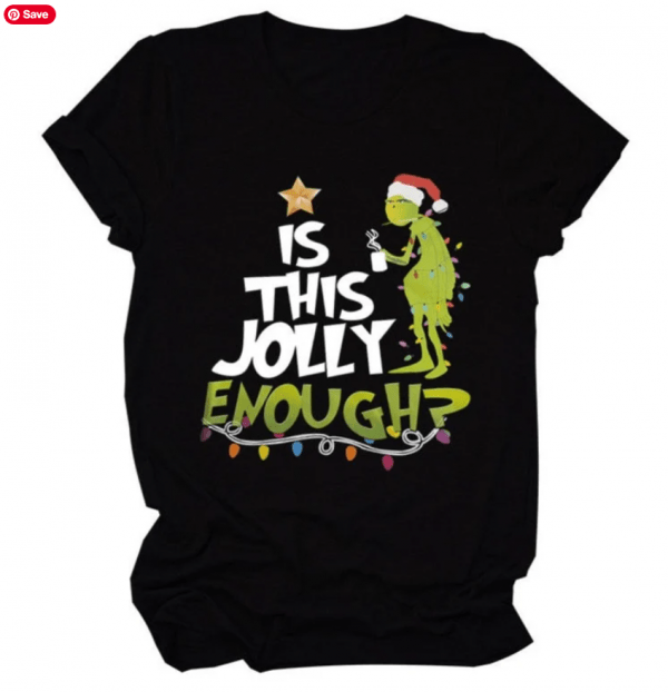 Is This Jolly Enough Shirt, Funny Christmas Shirt