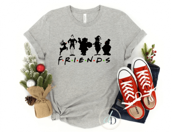 Christmas Friends shirt, Christmas Shirt, Christmas movie shirt, Christmas classic movie shirt, Friends shirt, funny holiday tshirt