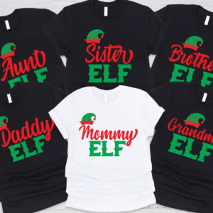 Family Matching Christmas Elf SVG Bundle | Elf svg | Christmas svg | Christmas Shirt svg | Download svg dxf Cut File | Silhouette or Cricut