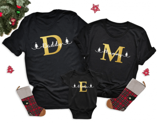 Matching Family Christmas Shirts, Family Christmas Shirts, Personalized Christmas Shirt, Personalized Christmas Gift, Custom Family Shirts