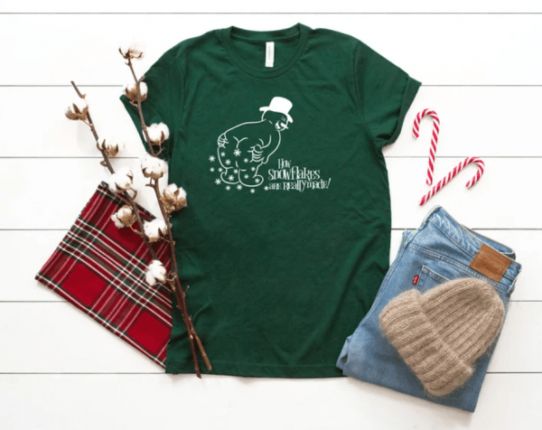 How Snowflake Are Really Made, Funny Snowman Shirt, Funny Christmas Shirt, Holiday Shirt, Winter Shirt, Snowflake Maker Shirt