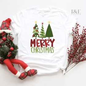 Merry Christmas Women's T-shirt | Christmas T-shirt | Women's Christmas Shirt | Women's Christmas Gift | Xmas Gift For Her | Xmas Shirt