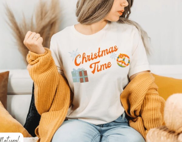 Christmas Time Shirt, Holiday Shirt, Christmas Shirt, Holiday Party Shirt, Cheerful Shirt, Christian Shirt, Christmas Shirts for Family