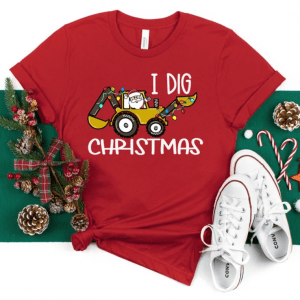 I Dig Christmas Shirt, Christmas Kids Gifts, Christmas Boys Shirt, Christmas Kids Shirts, Kids Christmas Shirt, Funny Christmas Shirt Kids,