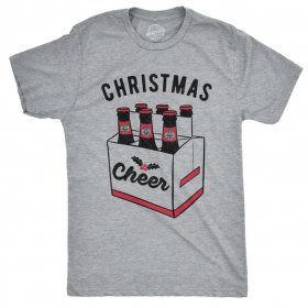 Christmas Cheer Shirt, Christmas Shirt Men, Vintage Shirts, Festive Tees Guys, Christmas Beer Party Shirts, Christmas Party