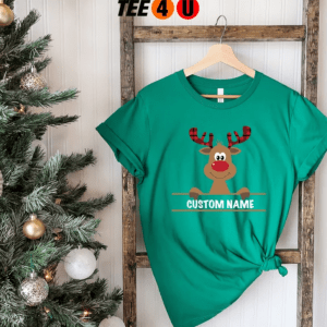 Christmas Reindeer Shirt, Cute Reindeer Shirt, Reindeer Christmas Gift, Family Shirts, Matching Shirts, Christmas Shirts, Reindeer Shirts