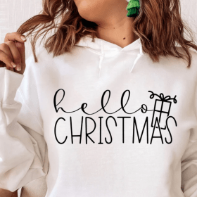 Hello Christmas SVG PNG PDF, Christmas Svg, Christmas Jumper Svg, Farmhouse Christmas Svg, Merry Christmas Svg, Funny Christmas Svg