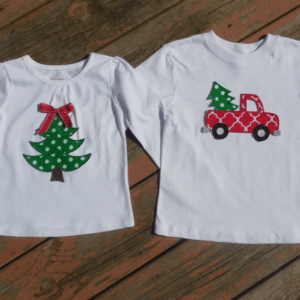 Brother and Sister Christmas Shirts, Girls Holiday Shirt, Boys Christmas Shirt, Matching Siblings Clothing