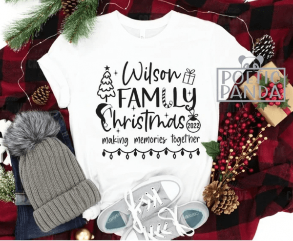 Family Christmas making memories together svg, Custom Christmas shirt png, Christmas crew shirt svg, Christmas saying svg, Merry Christmas