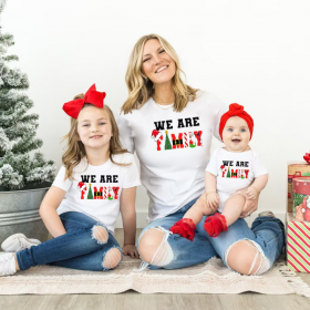 We Are Family Christmas Shirt, Matching Family Christmas Shirts, Matching Christmas 2022 Shirts, Matching Xmas Tees, Christmas Party Tees
