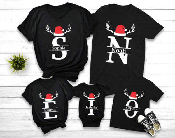 Matching Family Christmas Shirts, Christmas Shirts,Custom Family Shirts,Family Photoshoot Shirts,Personalized Christmas Gift,Christmas Gifts