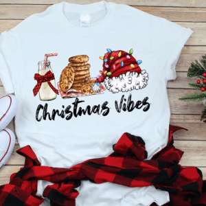 Christmas Vibes, Christmas shirt, family Christmas shirts, fun shirt for winter holidays, Christmas and new year tees. CO1