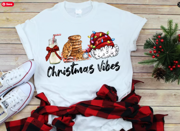 Christmas Vibes, Christmas shirt, family Christmas shirts, fun shirt for winter holidays, Christmas and new year tees. CO1