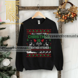 All I Want for Christmas is Guenther Steiner Sweatshirt, Guenther Steiner shirt, F1 Christmas Shirt, F1 Sweatshirt, F1 Christmas Gift