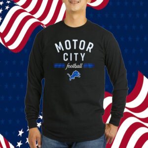 Detroit Lions Motor City Football Tee Shirt