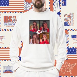 Taylor Swift Supports Travis Kelce at Chiefs Football Game 2023 T-Shirt