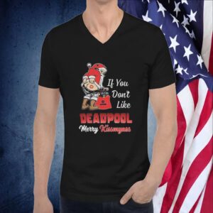 Santa Claus If You Don’t Like Deadpool Merry Kissmyass 2023 Tee Shirt
