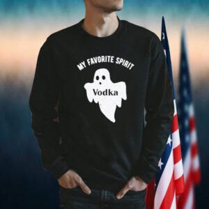Ghost My favorite Spirit Vodka Halloween T-Shirt