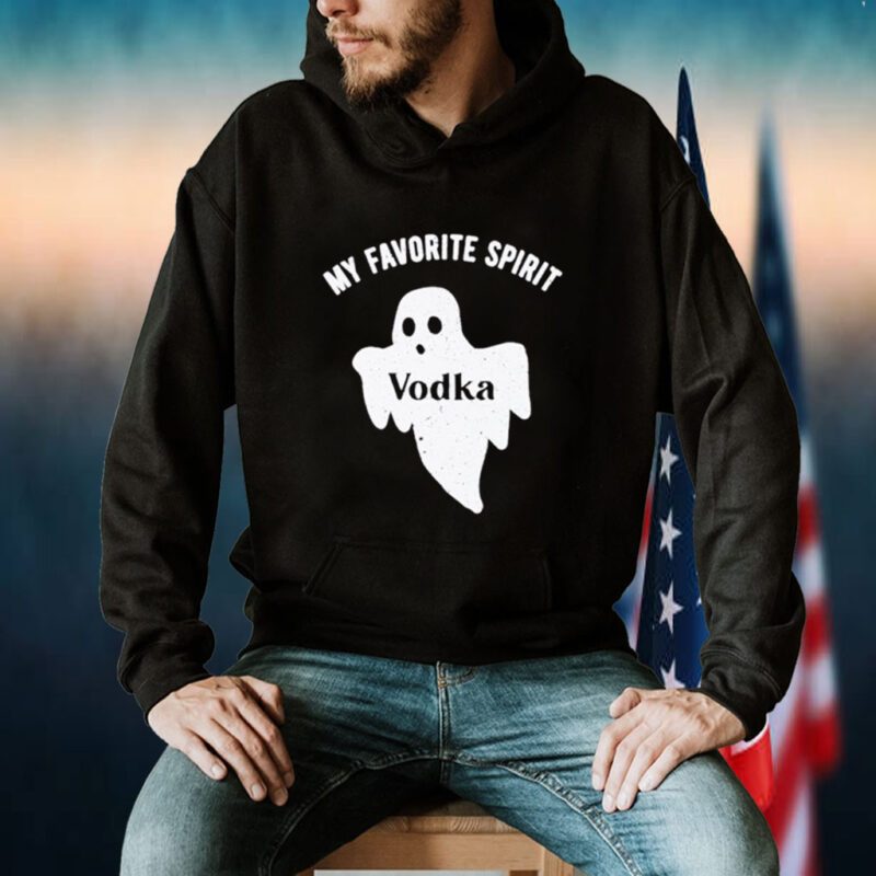 Ghost My favorite Spirit Vodka Halloween T-Shirt