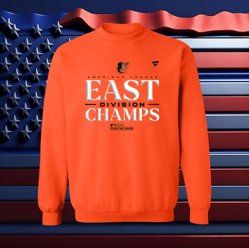 Baltimore Orioles 2023 Al East Champions Sweatshirt