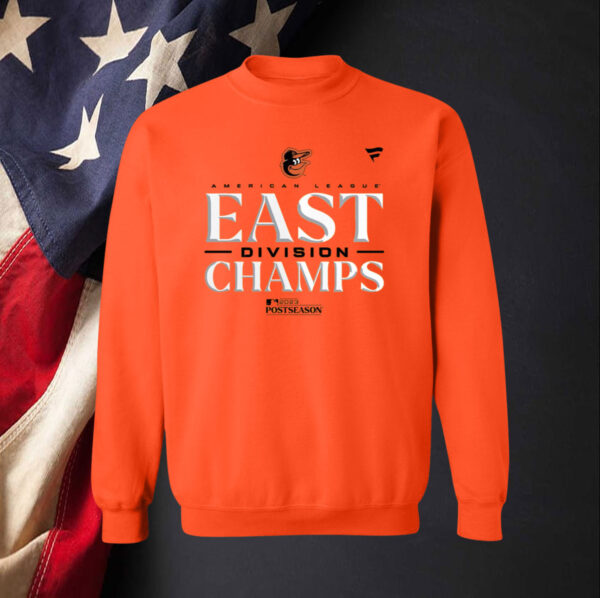 Baltimore Orioles Al East Champions 2023 Orange Shirts