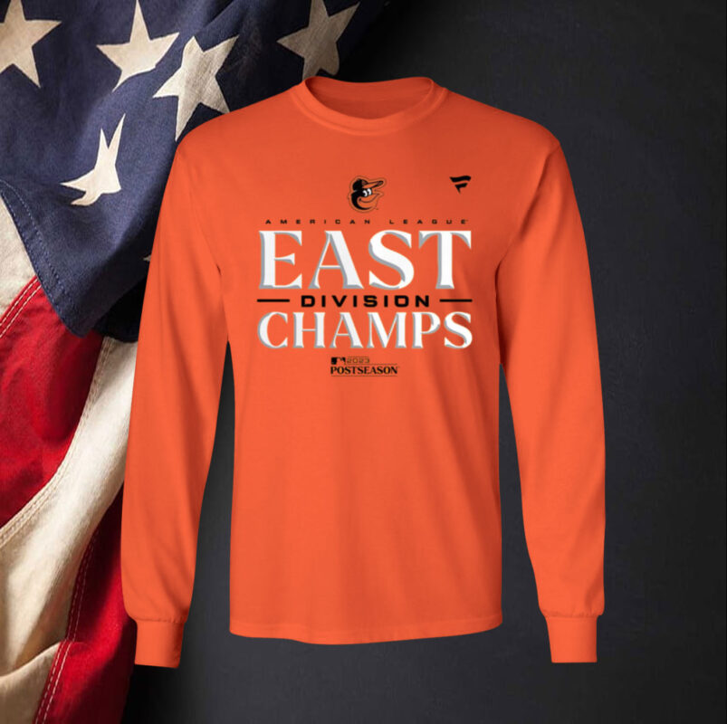 Baltimore Orioles Al East Champions 2023 Orange Shirts