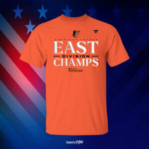 Baltimore Orioles 2023 Al East Champions New Shirts
