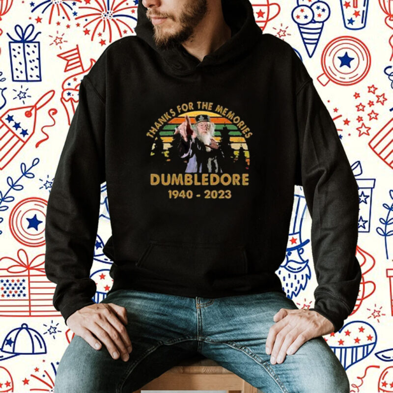 Thanks For The Memories Dumbledore 1940-2023 Shirts