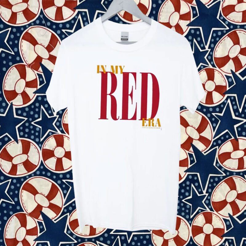 Taylor Swift Chiefs In My Red Era Tee Shirt