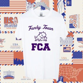 Funky Town Tcu Fca Retro Shirt