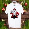 Caterpillar S Santa Claus Hat Beer Funny Christmas Shirt