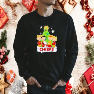 Snoopy The Peanuts Kansas City Chiefs Christmas TShirt