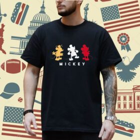 Amazon Essentials Disney Mickey Silhouette Trio T-Shirt