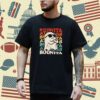 Boonita Halloween Retro Ghost Floral Butterfly Boo Men Women T-Shirt