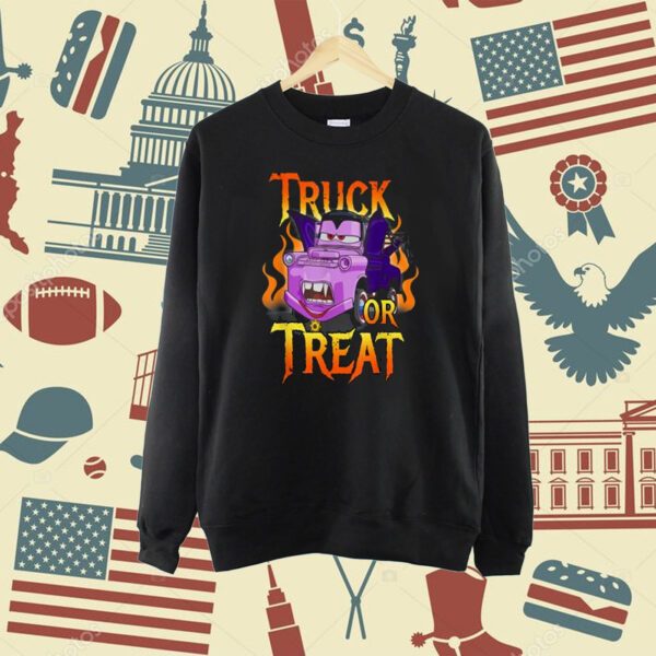 Disney Pixar Cars Halloween Vampire Truck Or Treat T-Shirt