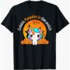 Cutest Pumpkin In The Patch Unicorn witch Halloween kawaii T-Shirt