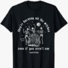 They're Burning All The Witches Halloween Skeleton Dancing T-Shirt